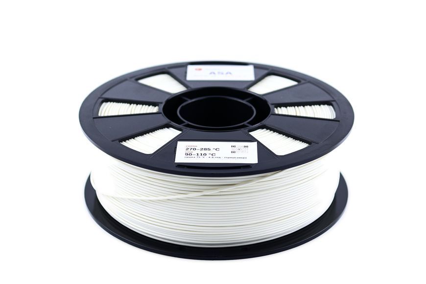 ASA филамент Белый 912 Techfil 1.75 мм 1.0 кг ASA912-1000-WHITE фото
