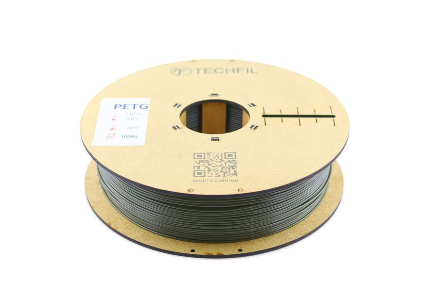 PETG філамент Зелений 074 Techfil 1.75 мм 1.0 кг PETG074-1000-GREEN фото