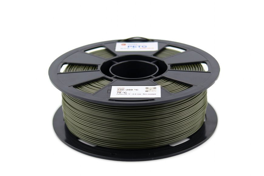 PETG філамент Зелений 074 Techfil 1.75 мм 1.0 кг PETG074-1000-GREEN фото
