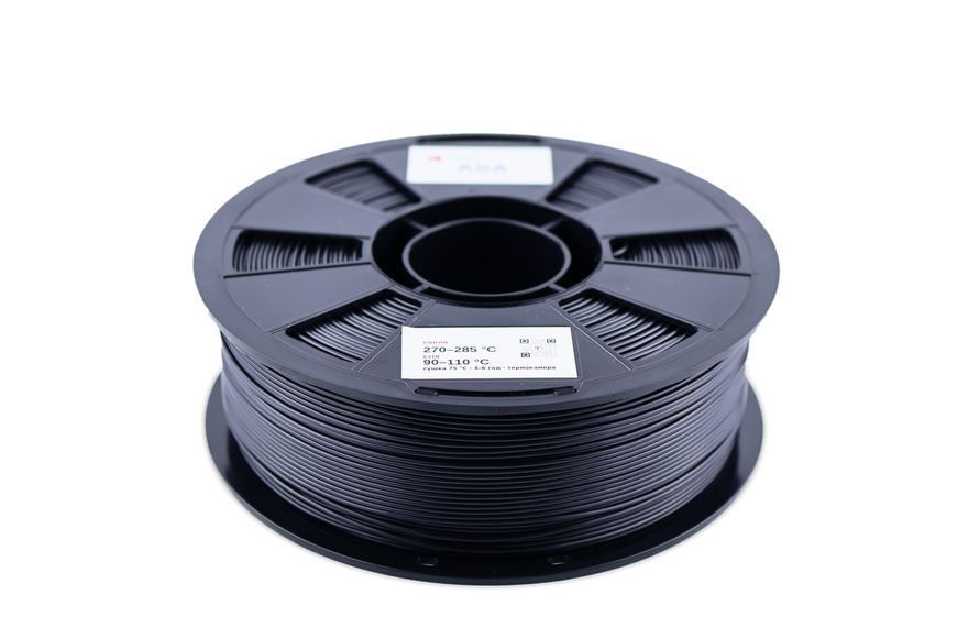 ASA филамент Черный 912 Techfil 1.75 мм 1.0 кг ASA912-1000-BLACK фото